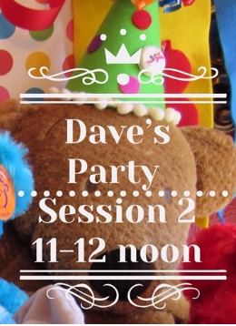 Dave's 5th Annual Teddy Bear Stuffing Party March 28, 2020 Session II 11-Noon
