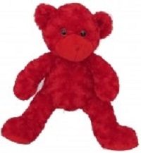 Create-A-Friend Velvet Red Bear